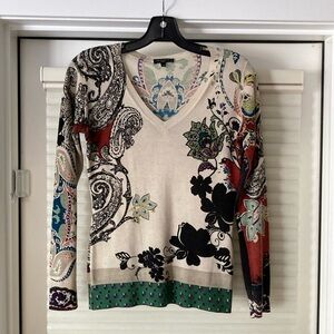 ETRO silk & cashmere sweater